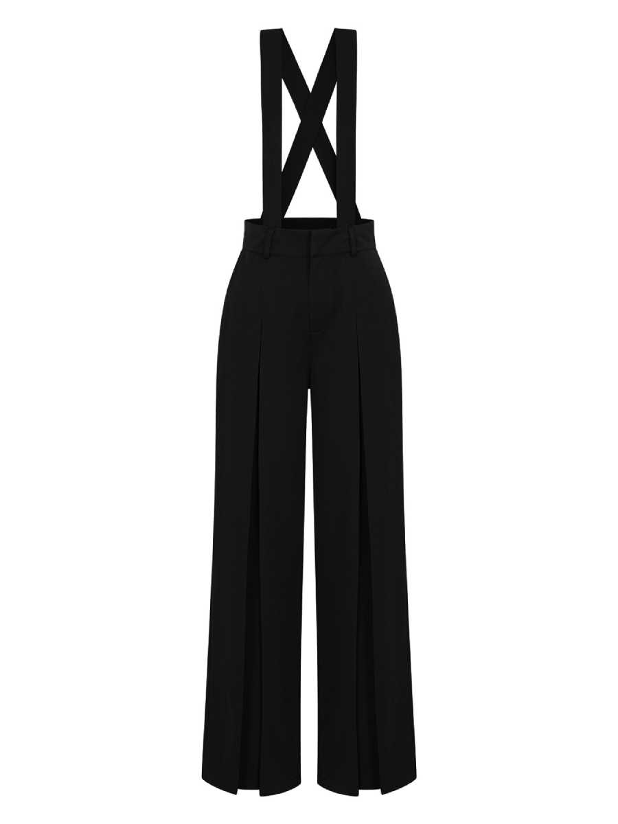 Banned Marlenehose The Classic Trouser schwarz