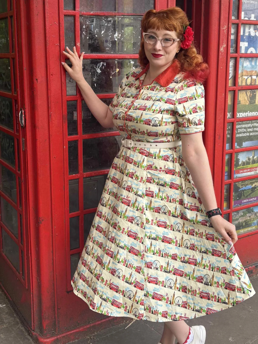Dolly & Dotty Kleid Penelope London Midi Dress