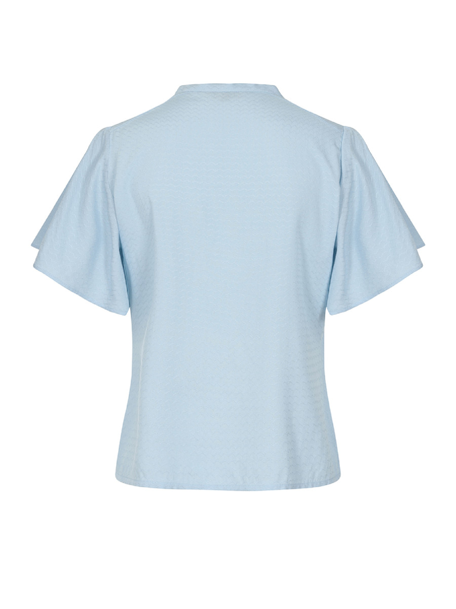 Banned Bluse May Wave Blouse hellblau