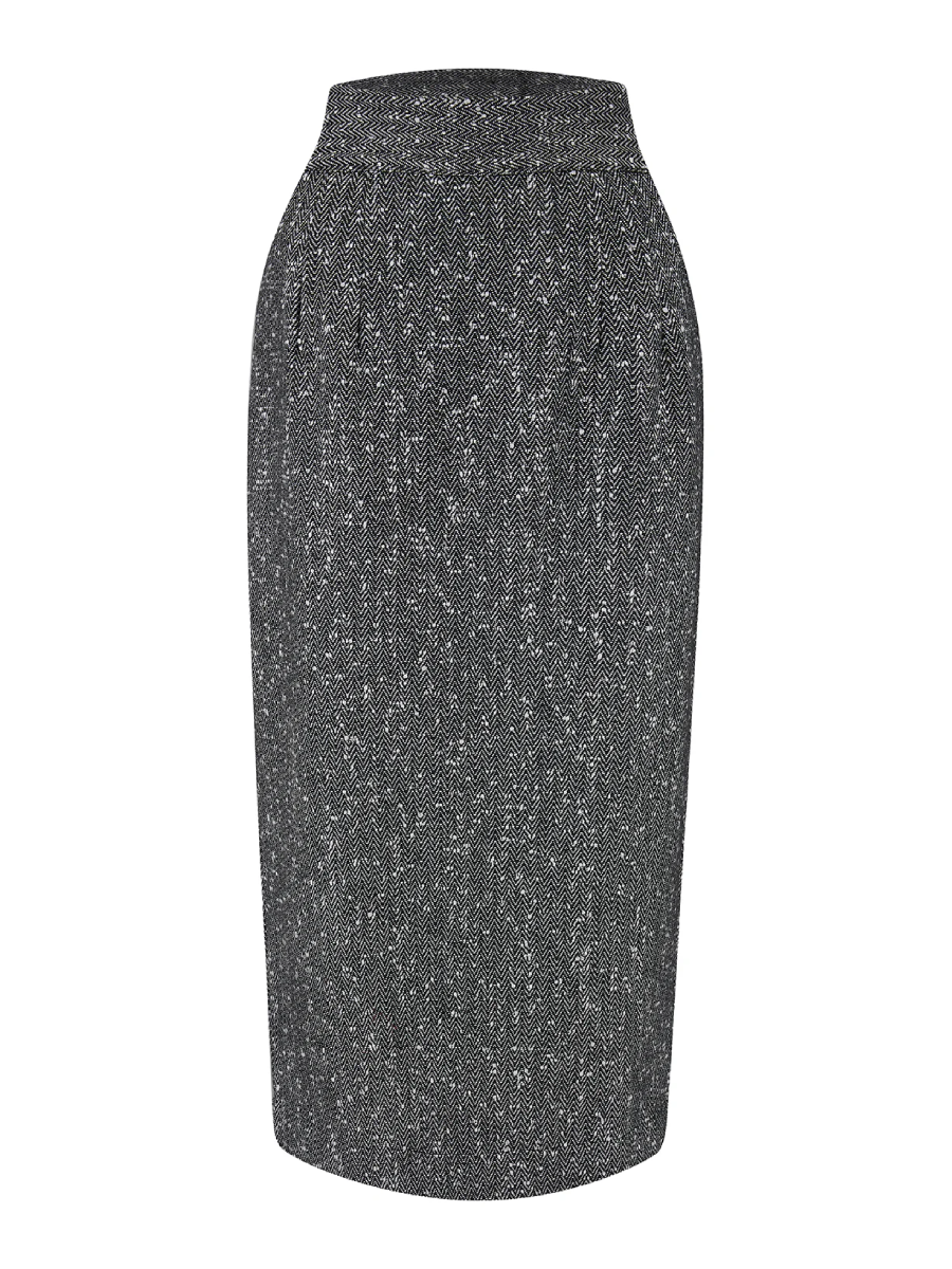 Rock'n'Romance Jitterbug Pencilskirt Houndstooth