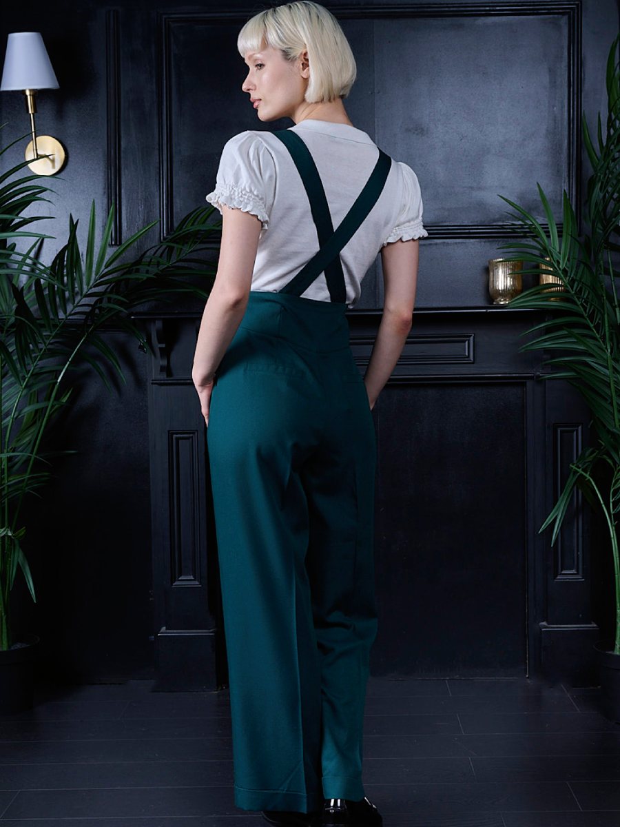 Banned Her Favourites Trouser Emerald Green