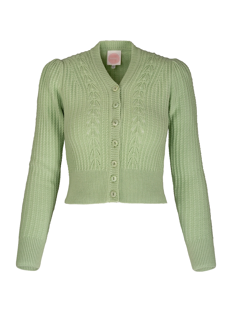 Emmy Scandi Summer Cardi Fairest Jade hellgrün