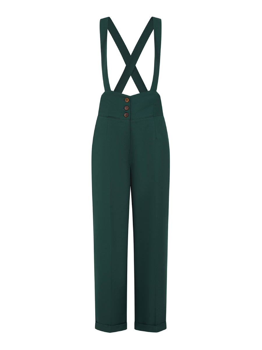 Banned Her Favourites Trouser Emerald Green
