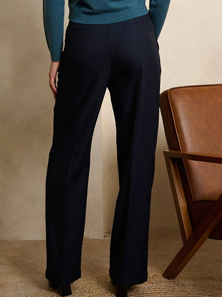 Banned Book Club Trouser Navy