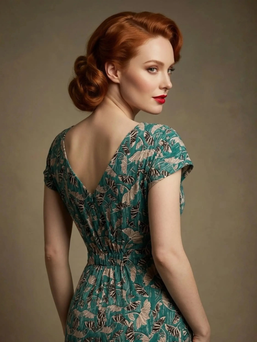 Diva Catwalk Magritte Floral Cotton Dress