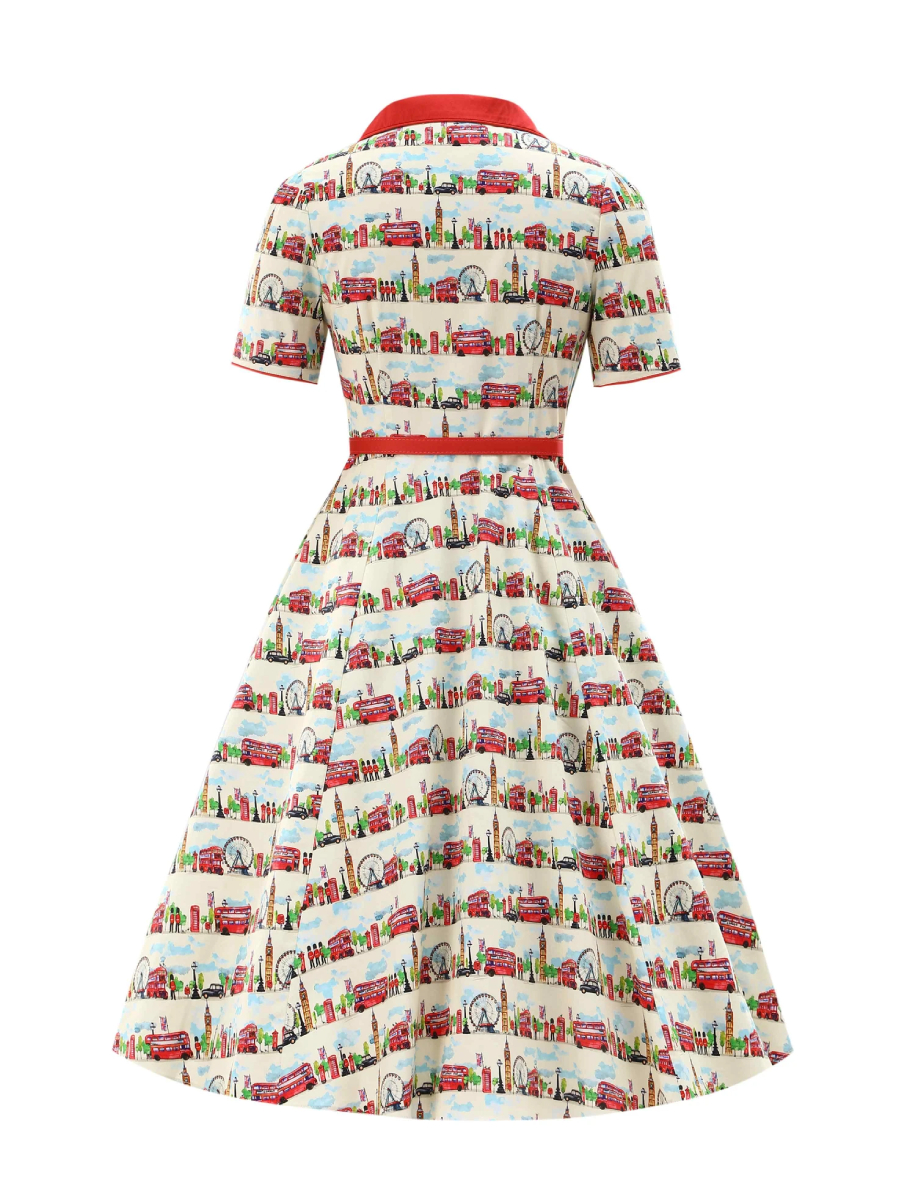 Dolly & Dotty Kleid Penelope London Midi Dress