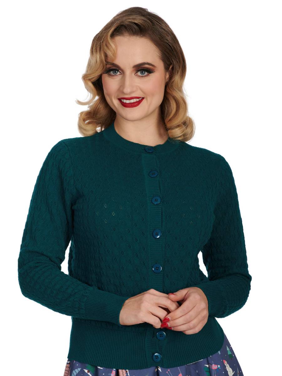 Banned Katie Cardigan Dark Green