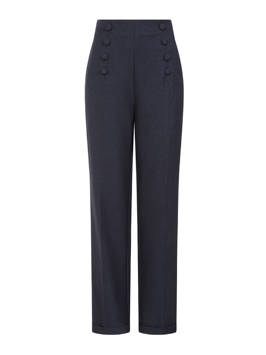 Banned Book Club Trouser Navy